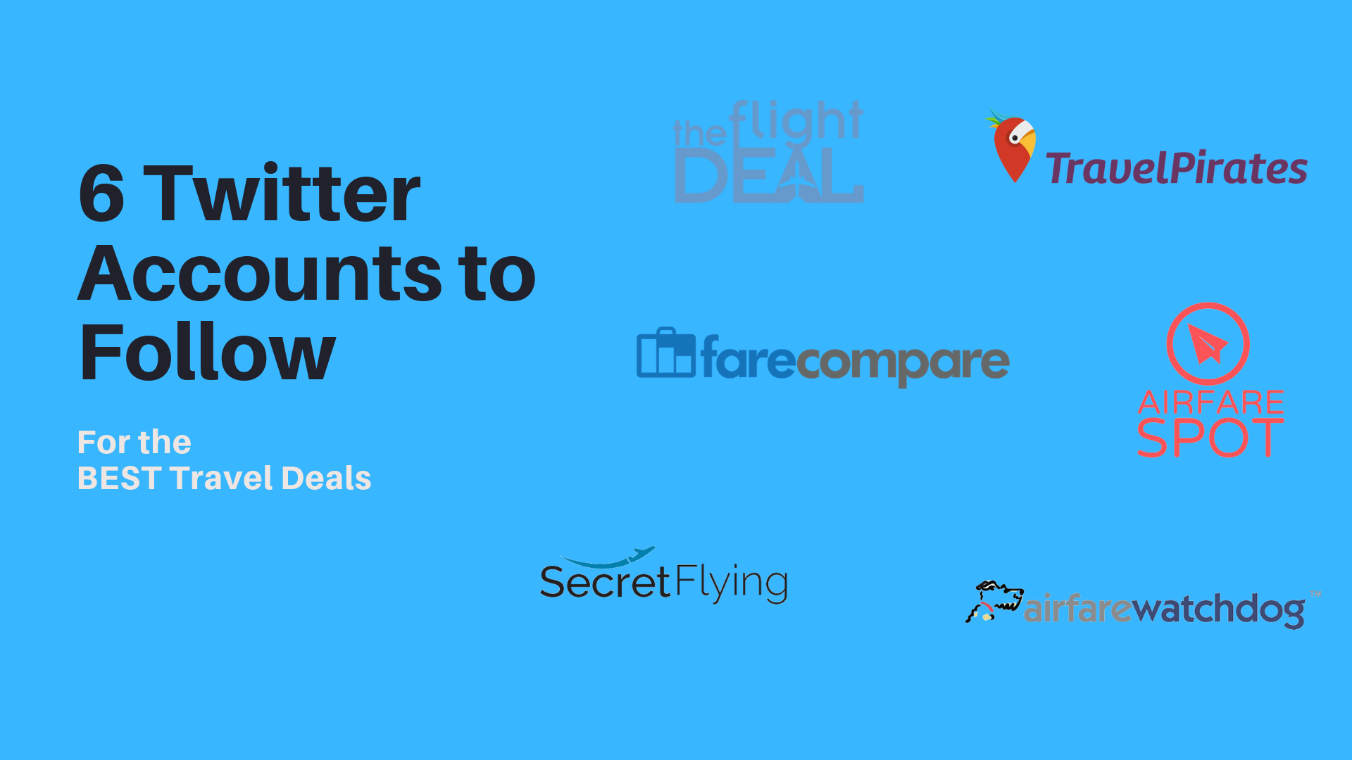 6 Twitter Accounts With Crazy Cheap Flight Deals