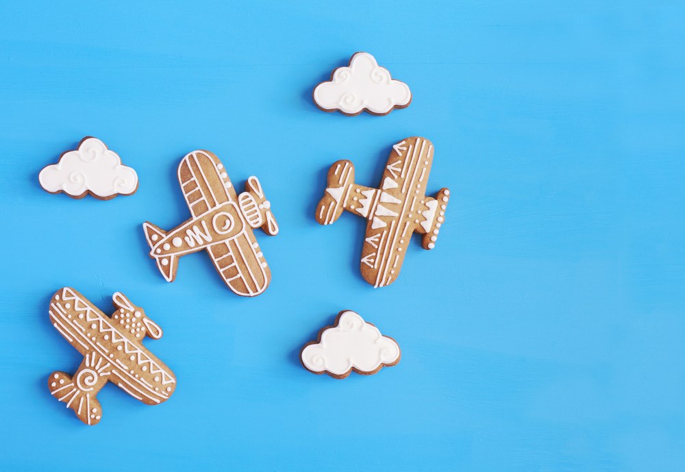 Airplane Snacks: Then and Now